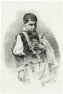 Paje veneciano del siglo XVI de Rafael Romero de Torres